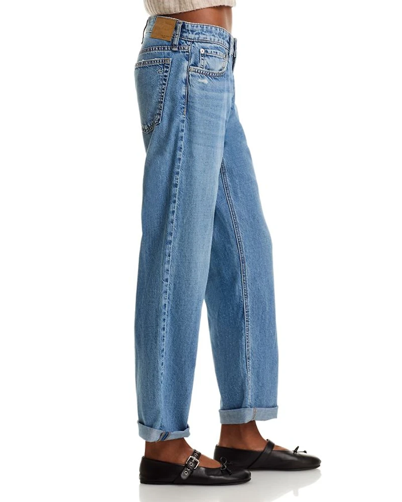 Featherweight Baggy High Rise Boyfriend Jeans Orian