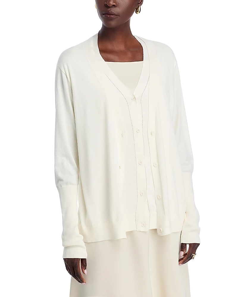 Fabiana Filippi Layered Cardigan