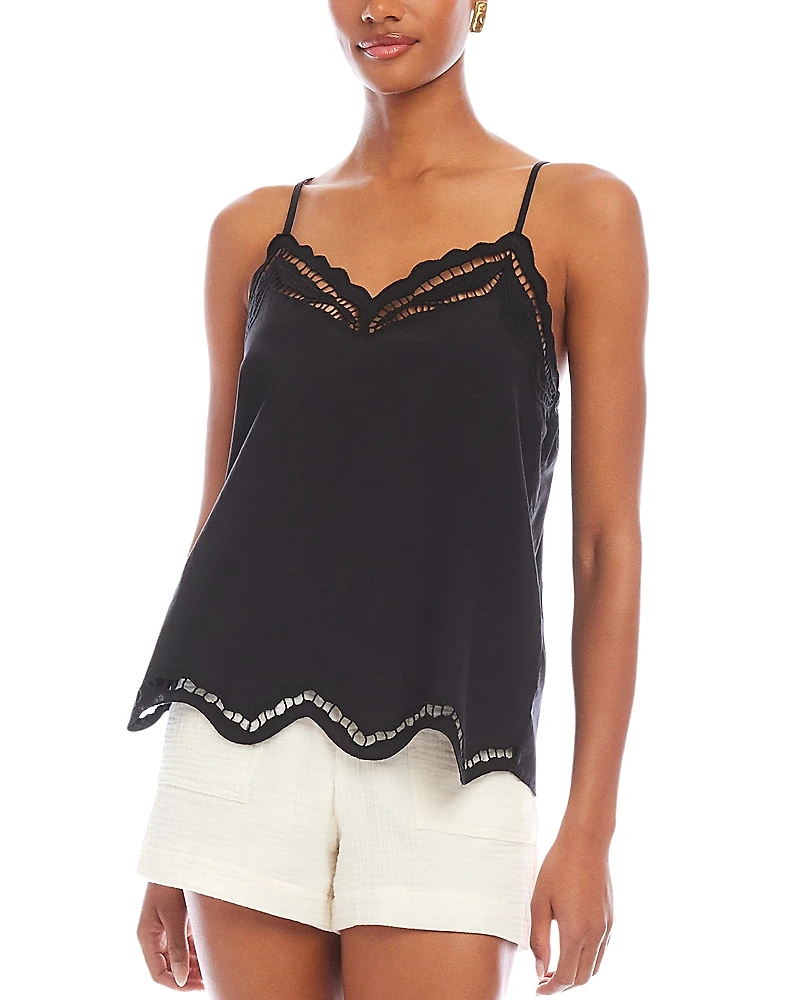 Fifteen Twenty Marian Cami Cutout Top