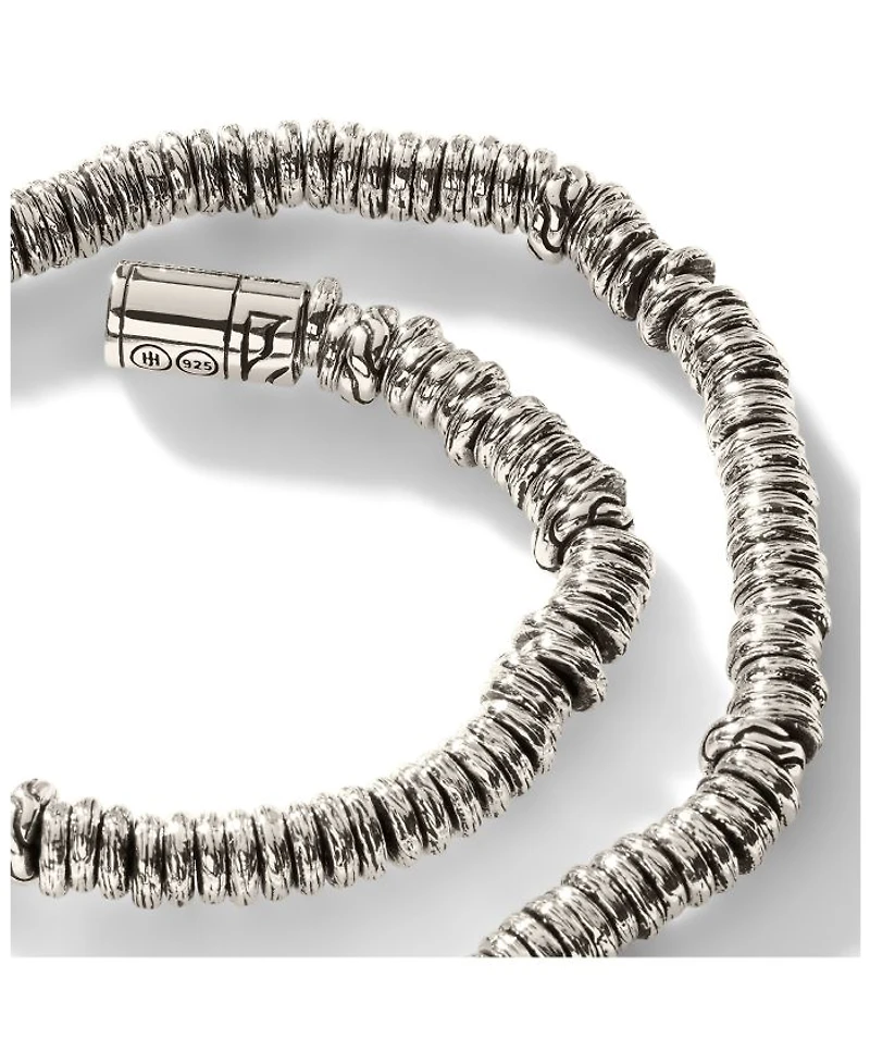 Sterling Silver Heishi Bracelet