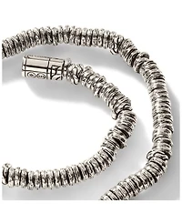 Sterling Silver Heishi Bracelet