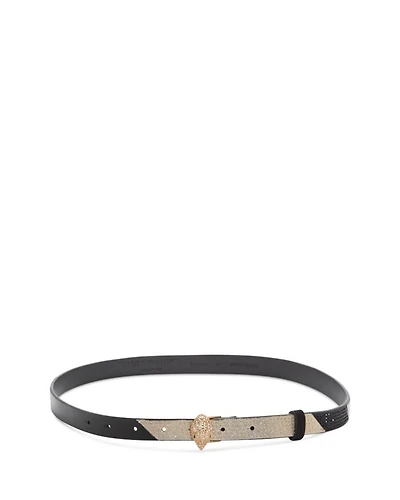 Women's Embellished Leather Belt