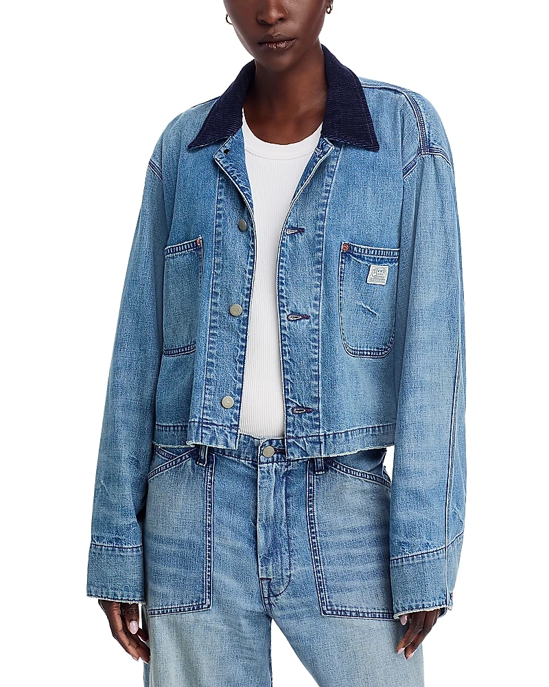 Denimist Cropped Chore Jacket