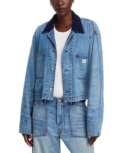 Denimist Cropped Chore Jacket