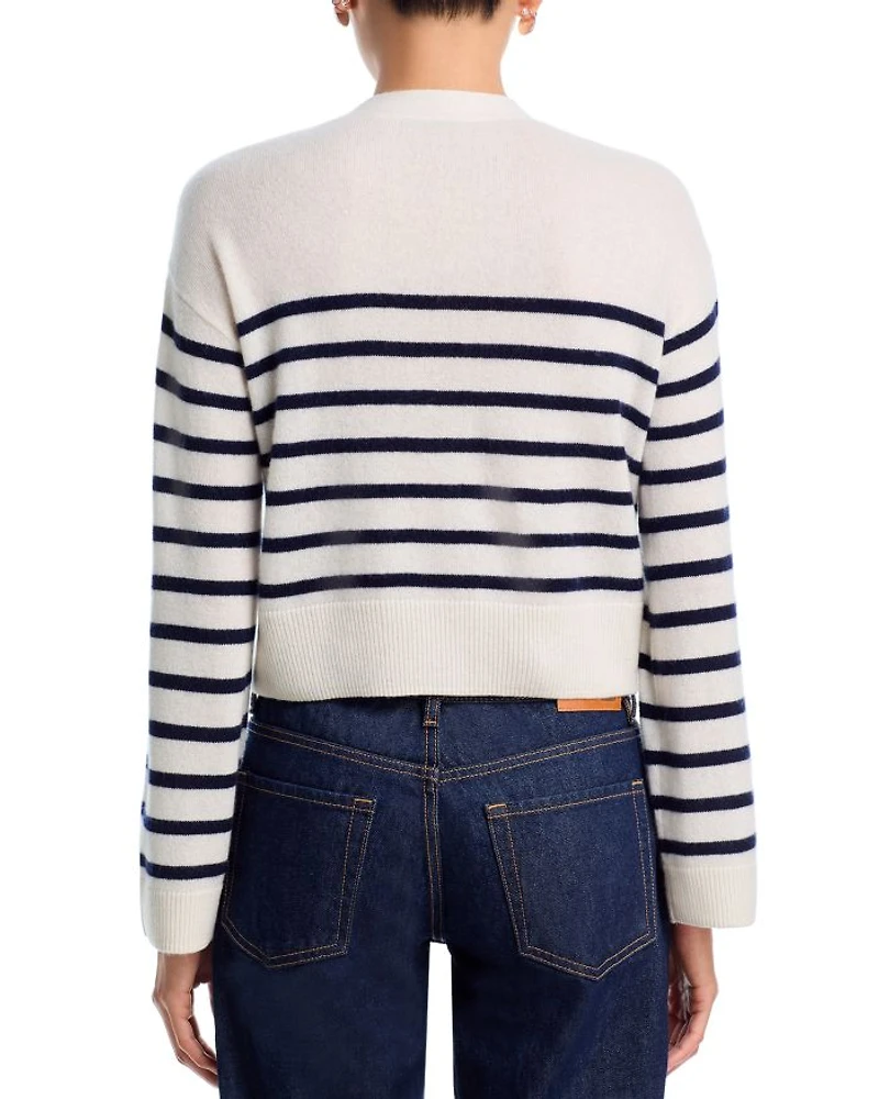 Cashmere V Neck Cardigan Sweater - Exclusive