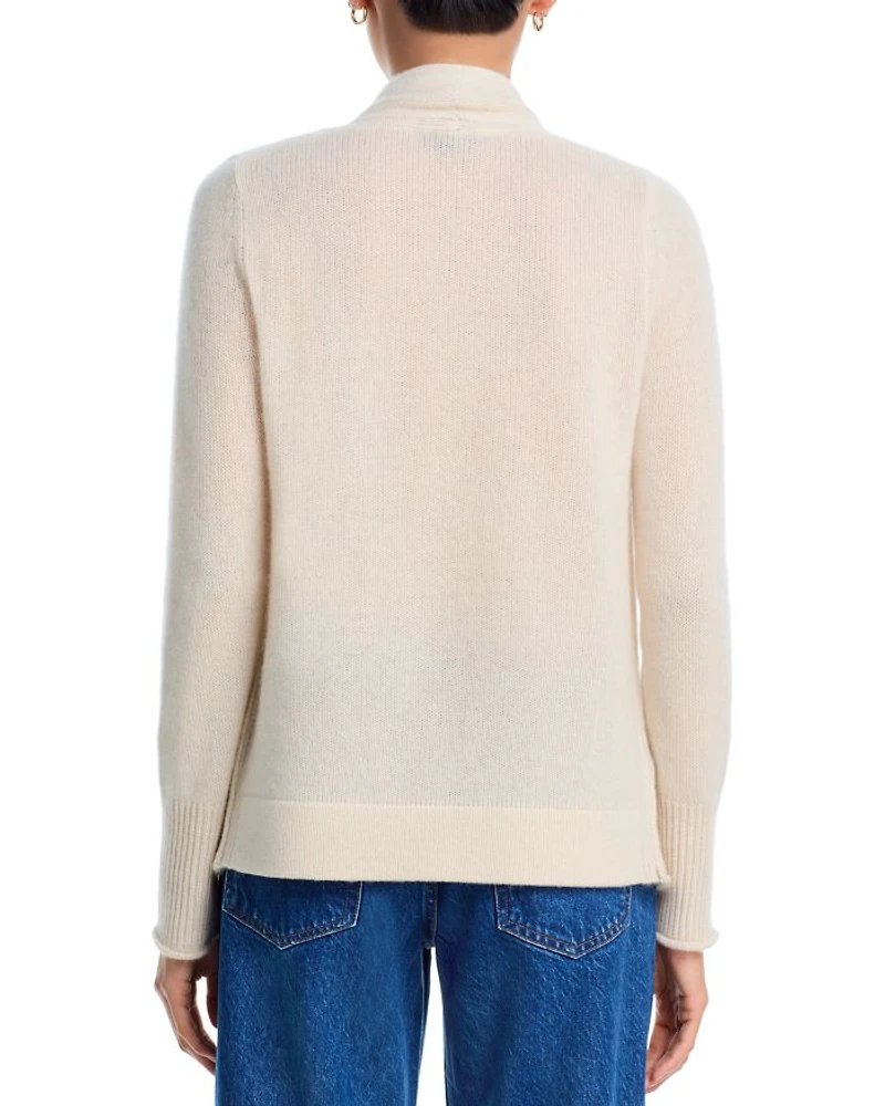 Drape Front Cardigan - Exclusive