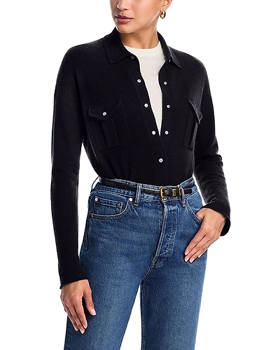 C by Bloomingdale's Cashmere Polo Sweater - Exclusive