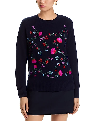 C by Bloomingdale's Cashmere Crewneck Sweater - Exclusive