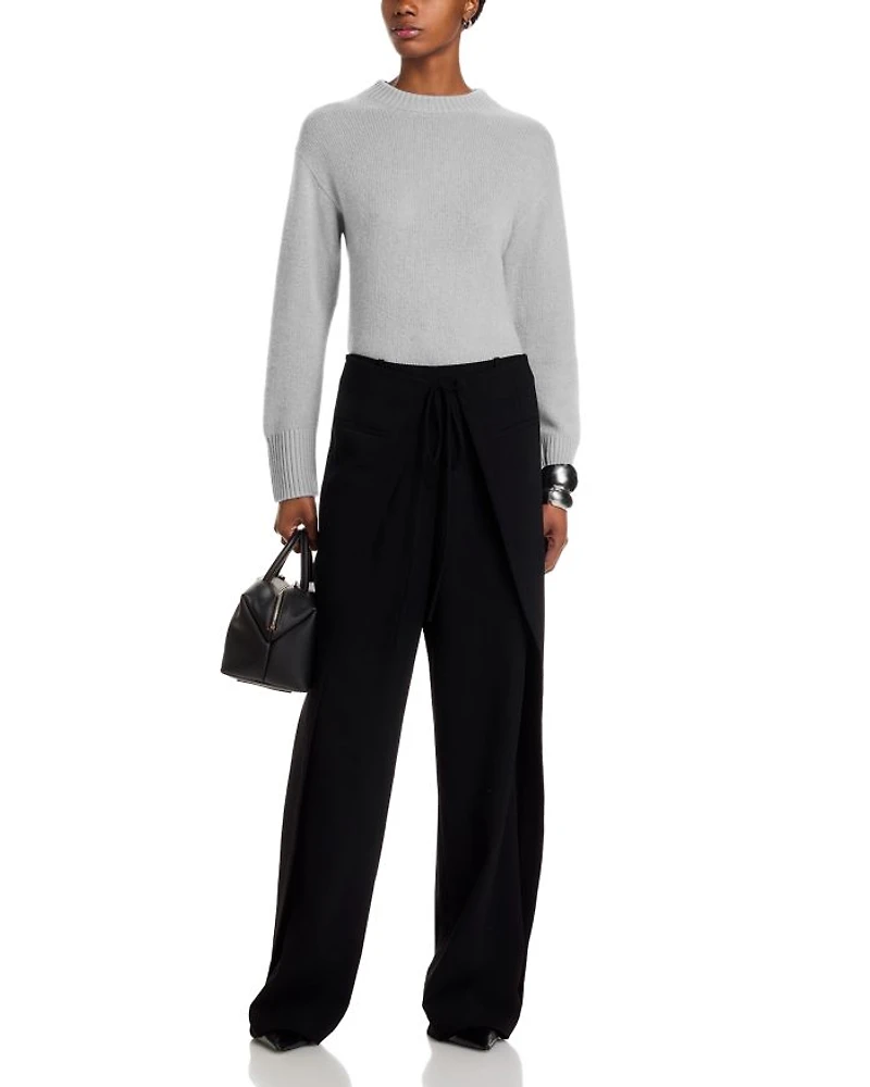 Boxy Cashmere Crewneck Sweater - Exclusive