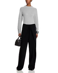 Boxy Cashmere Crewneck Sweater - Exclusive