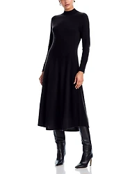 Mock Neck Dress