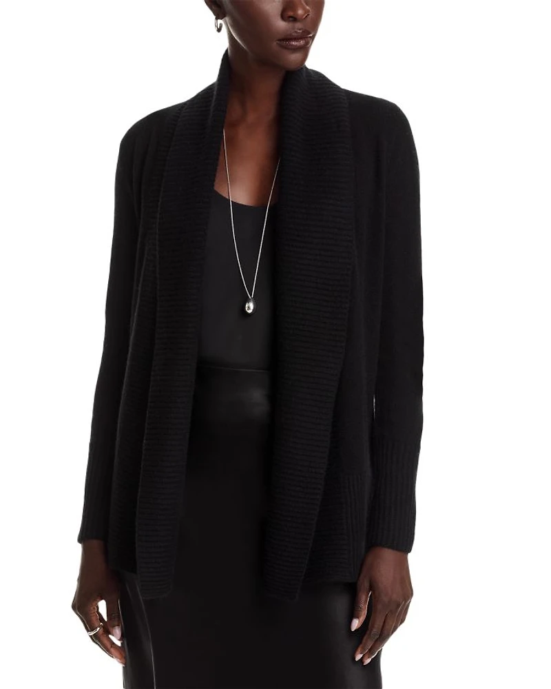Shawl-Collar Cashmere Cardigan - Exclusive