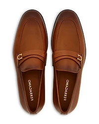 Men's Desiovit Gancini Ornament Leather Loafers