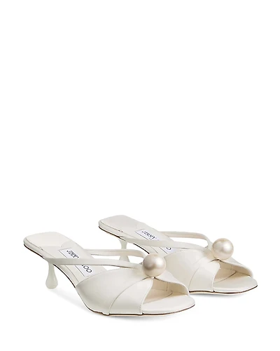 Jimmy Choo Women's Siva 50 Mule Sandals