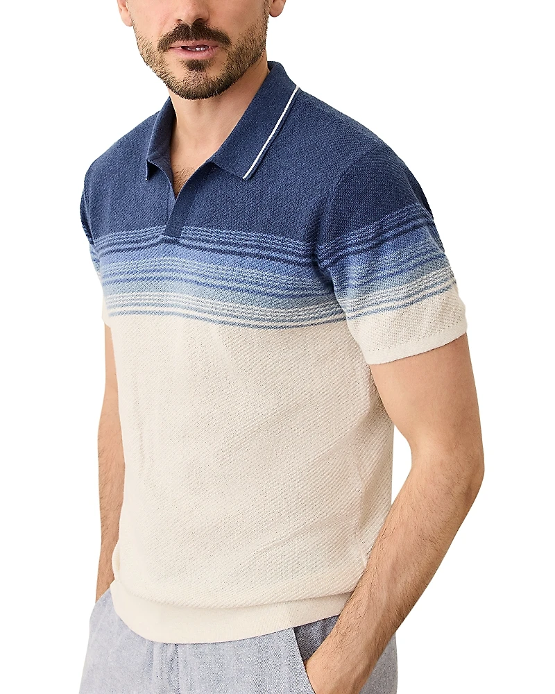 Marine Layer Greyson Regular Fit Polo Sweater