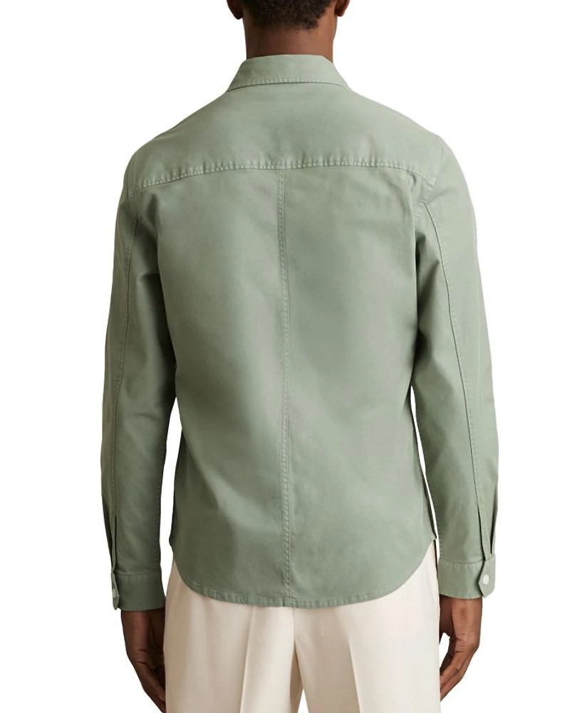 Twill Twin Pocket Oversized Shirt