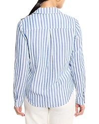 Double Gauze Striped Shirt