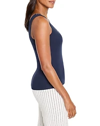Shimmer Trimmed Tank Top