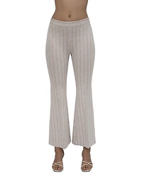 Rosetta Getty Pull On Cropped Flare Pants