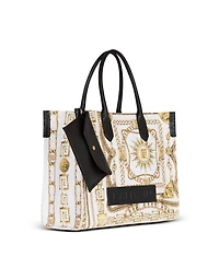 B-Army Medium Tote Bag Printed Canvas