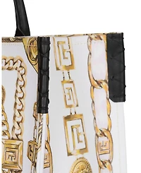 B-Army Medium Tote Bag Printed Canvas