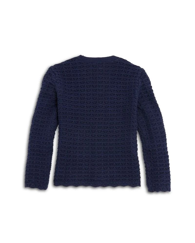 Girl's Crotchet Cardigan - Little Kid, Big Kid Exclusive