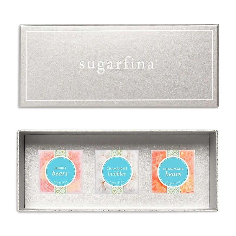Sugarfina Pop The Champagne 3 Piece Candy Bundle
