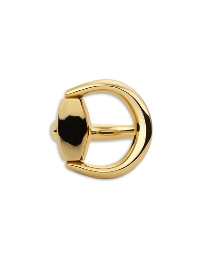 18K Yellow Gold Horsebit Ring