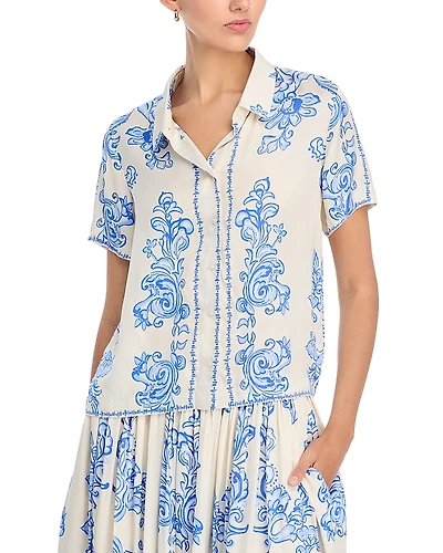 Johnny Was Ariana Shirt