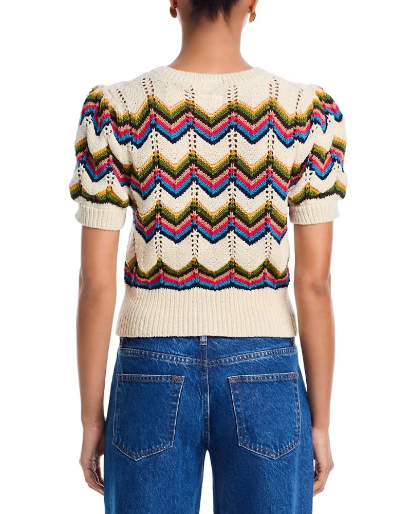 The Powder Puff Chevron Sweater
