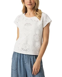 Splendid Anderson Crochet Top