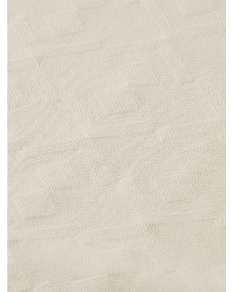 Jacquard Regular Fit Terry Sweatshirt