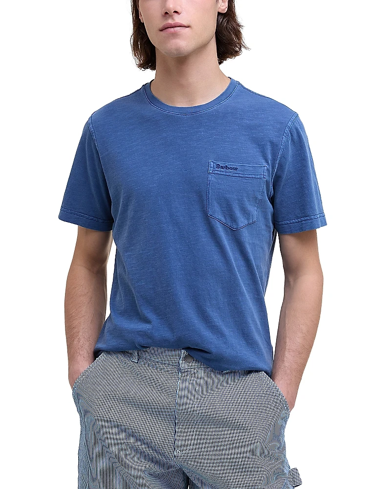Barbour Regular Fit Pigment Dyed Pocket Tee
