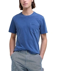Barbour Regular Fit Pigment Dyed Pocket Tee