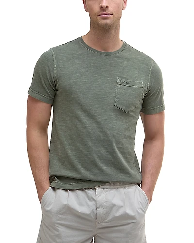 Barbour Regular Fit Pigment Dyed Pocket Tee