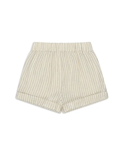 Mori Unisex Striped Muslin Shorts - Baby