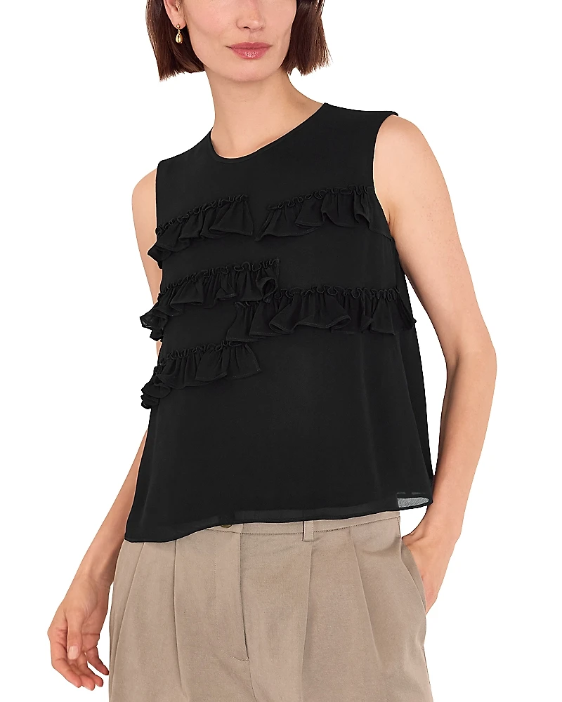 Whistles Frill Sleeveless Top