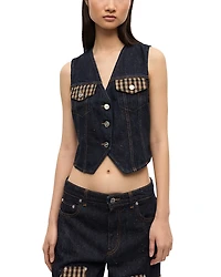 Ganni Neppy Denim Vest