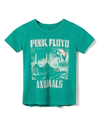 Junk Food Clothing Unisex Pink Floyd Animals Tee - Little Kid, Big Kid