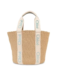 Chloe Woody Large Basket Tote