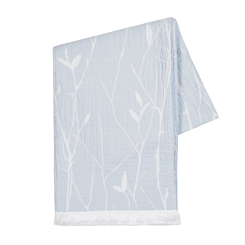 Lands Downunder Willow Cotton Reversible Throw