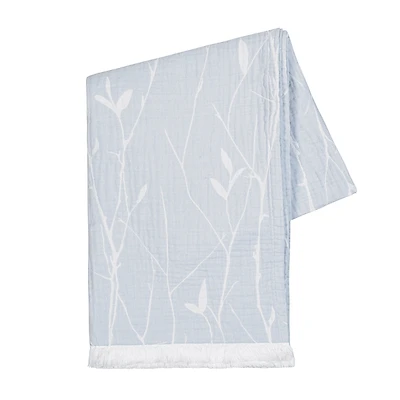 Lands Downunder Willow Cotton Reversible Throw