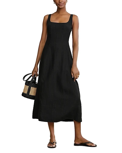 Jenni Kayne Kinney Linen Dress