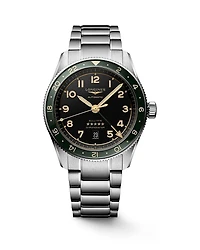 Longines Spirit Zulu Time Gmt Chronometer Watch