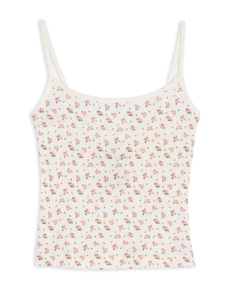 Girls' Tween Marina Pointelle Cami - Big Kid