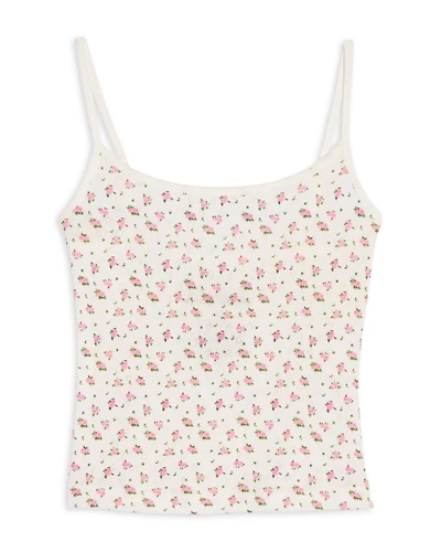 Girls' Tween Marina Pointelle Cami - Big Kid