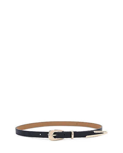 Ettika Women's Modern Saddle Leather Belt