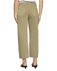 District High Rise Column Ankle Jeans Bamboo