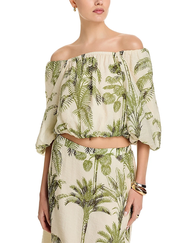 Lucky & Coco Off-the-Shoulder Top