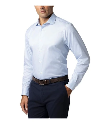 Reynolds Mini Stripe Twill Contemorary Fit Shirt